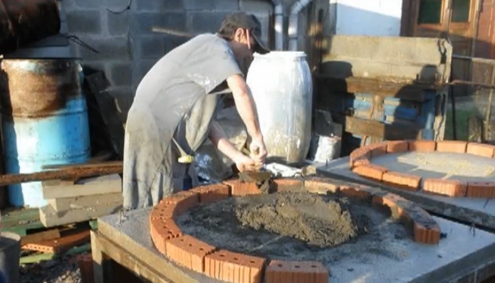 Příprava žáruvzdorné směsi pece TUMA
