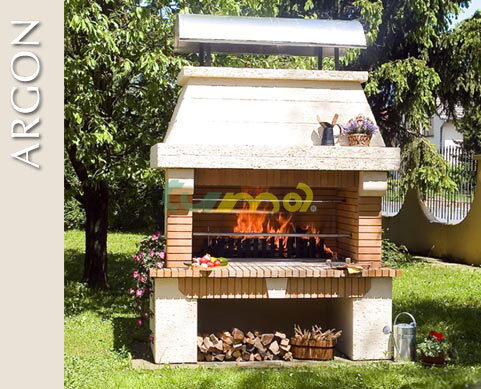 Zahradnà venkovnà krb argon profesional / hoyan hr / Krb v altanku
