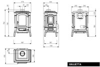 Giulietta - rozměry