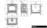 Isotta - rozměry