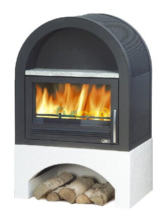 Grunt / 20 kW / / teplovodní / - černý plech / ABX - CZ /