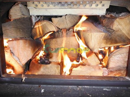Příklad nakládání katalytické pece Blaze King