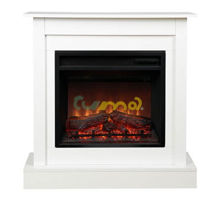 Aflamo Vigo Classic wenge volně stojící LED elektrický krb / Classicflame