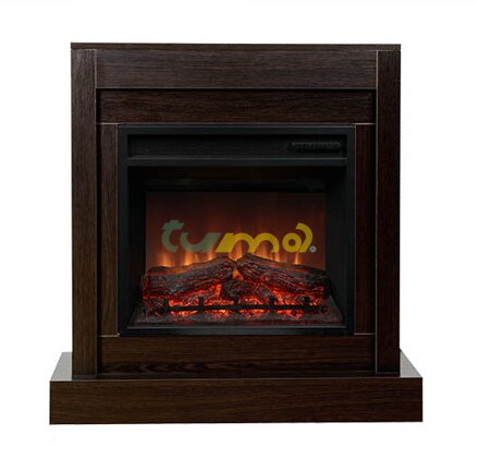  Aflamo Vigo Modern ořech volně stojící LED elektrický krb / Classicflame