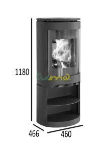 Jotul F 481 CB - rozměry