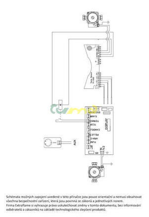 Comfort Idro - schéma zapojení elektroinstalace 6