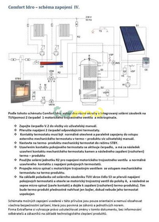 Comfort Idro - schéma zapojení 4