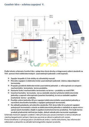Comfort Idro - schéma zapojení 5