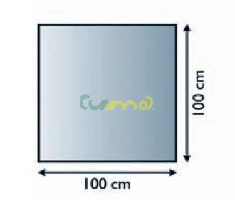 sklo pod kachle, hr.8mm 100x100 /Lienbacher/8942
