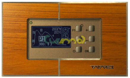 Regulátor hoření RT 08 OM Grafik Woodline 1 - vzduchová klapka o 120 mm