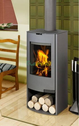 TALA N01 (8 kW) - plech+rádiusové sklo / Romotop - CZ /