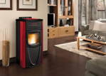 Graziosa Steel Plus / 8 kW / - La Nordica Extraflame / Tal. / Možnost rozvodu vzduchu