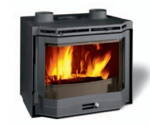 La Nordica - Insert 70 prisma s ventilátorem litina / 9,8 kW /