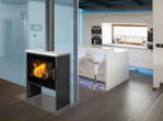 RIANO N 05 (6 kW) - plech + mastek / Romotop - CZ / 