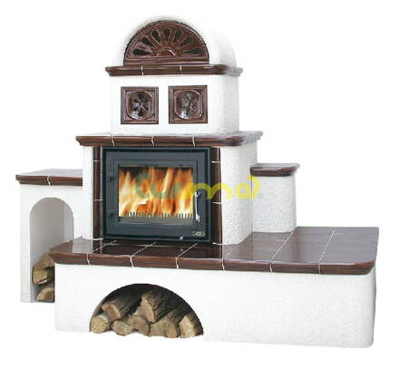 Oxford levý (10 kW) - hnědý / ABX - CZ /