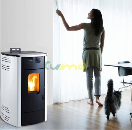 Bice - peletová kamna (10 kW) /Chazelles/ Francie