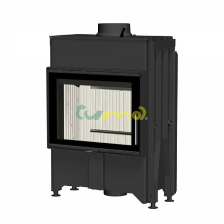 Krbová vložka KV DYNAMIC B2G 66.50.13 - rovná, zadní přikládání, trojité prosklení, CPV / ROMOTOP /