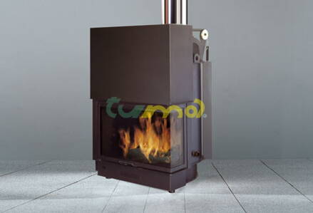 Edilkamin-ACQUATONDO 29 rohový / Itálie / 27,6 kW