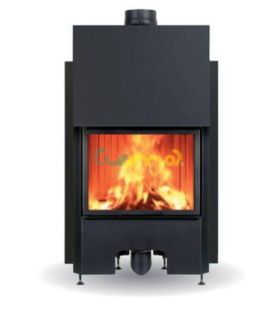 AIRFIRE rovné vysouvací dvířka / 10 kW / Edilkamin / Itálie /
