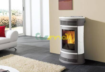 Cherie (11 kW) - Edilkamin / Itálie / možnost rozvodu vzduchu