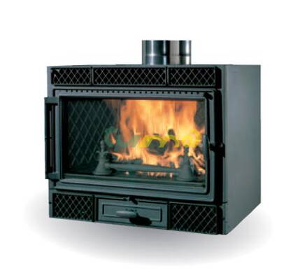 DECO V rovná / 10 kW / - edilkamin / Itálie /