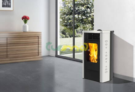 Edilkamin - Dida idro - pec na pelety, teplovodní, výkon 15kW / Itálie / 