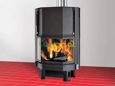 TEKNO 3/15 kW / - Edilkamin / Itálie / velké krby