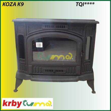 Kratki Koza K9 krbová kamna 10/13kW 