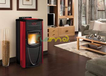 Graziosa Steel Plus / 8 kW / - La Nordica Extraflame / Tal. / Možnost rozvodu vzduchu