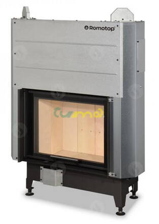Krbová vložka Heat 2G L 66.50.01 /12 kW/ - rovné sklo,zdvih,CPV /ROMOTOP/