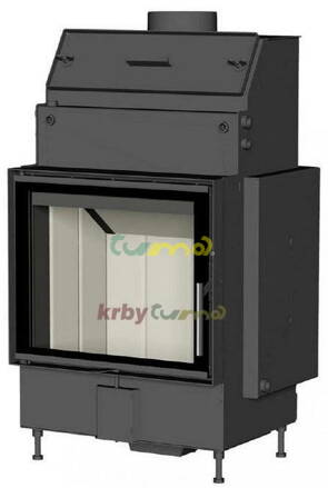 Krbová vložka Heat W 2G 59.50.01 / 18 kW / - rovná, CPV, s teplovodním výměníkem / Romotop /